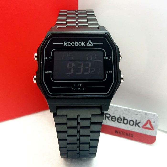 JAM TANGAN WANITA REEBOK RD-VNE-G9-PBSB-BB BLACK ORIGINAL BERGARANSI