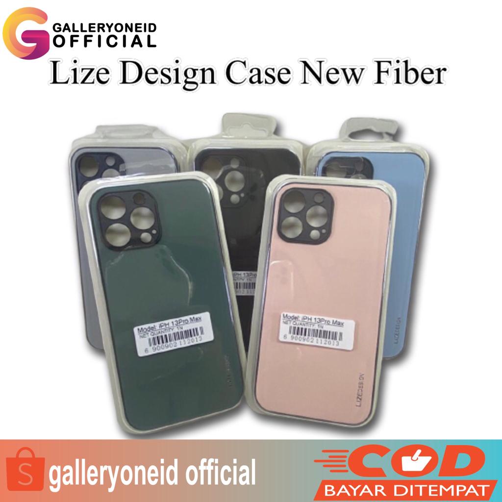 Casing Hp iPhone 13 Pro Max Silicone Casing Lize Design New Fiber Aksesoris Handphone GALLERYONE gallery one