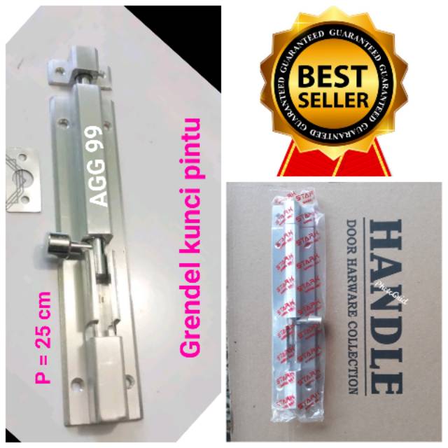 Grendel kunci pintu 25cm long kunci grendel 25 cm grendel pintu 12"