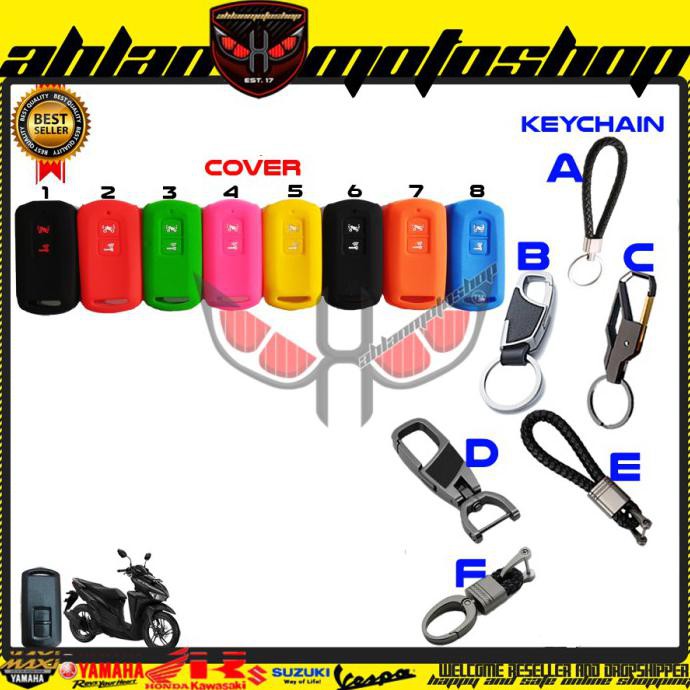 Gantungan Kunci Kondom Cover Remote Variasi New Honda Scoopy 2021
