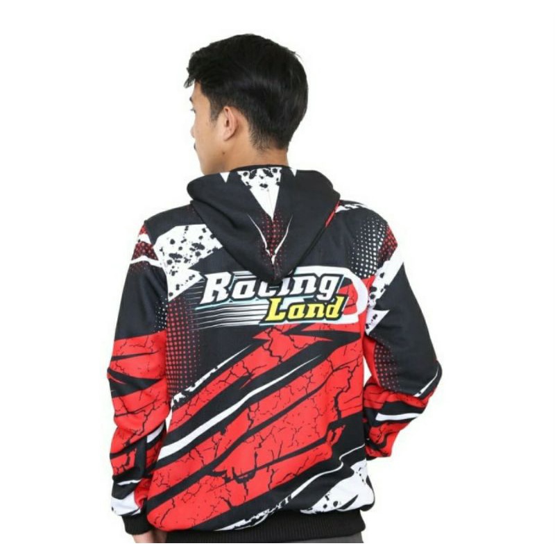 Jaket Racing Pria Motor CPL-1 Jacket Hoodie Team Comunitas Balap Burung Jaket Group Premium Merah, M