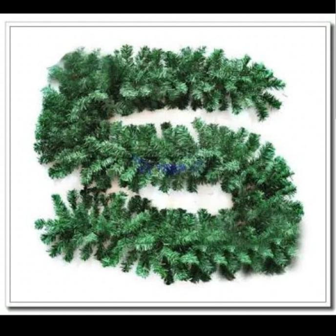 

BISA COD GARLAND DAUN DEKOR NATAL GROSIR DEKORASI HIASAN DAUN CHRISTMAS