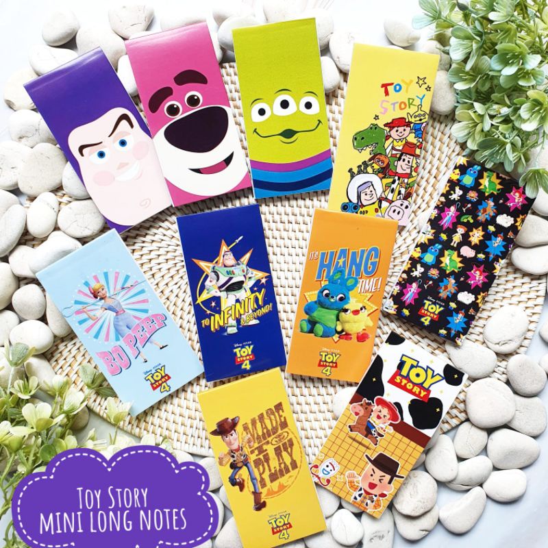 

Toy Story Mini Long Notes Buku Catatan Tulis Notebook Notepad Hampers Souvenir Birthday