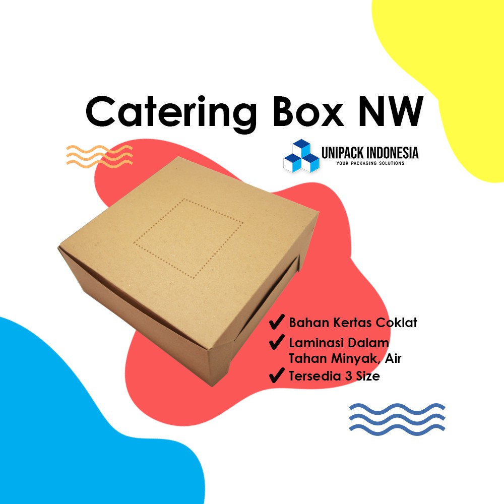 Jual Catering Box 20x20x7,5 Cm Non Window | Shopee Indonesia