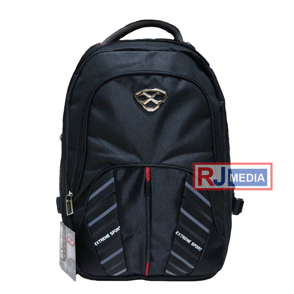 PROMO BUY 1 GET 1 FREE Ransel Extreme Backpack Punggung Pria SMP SMA Tas Laptop Kuliah Kerja