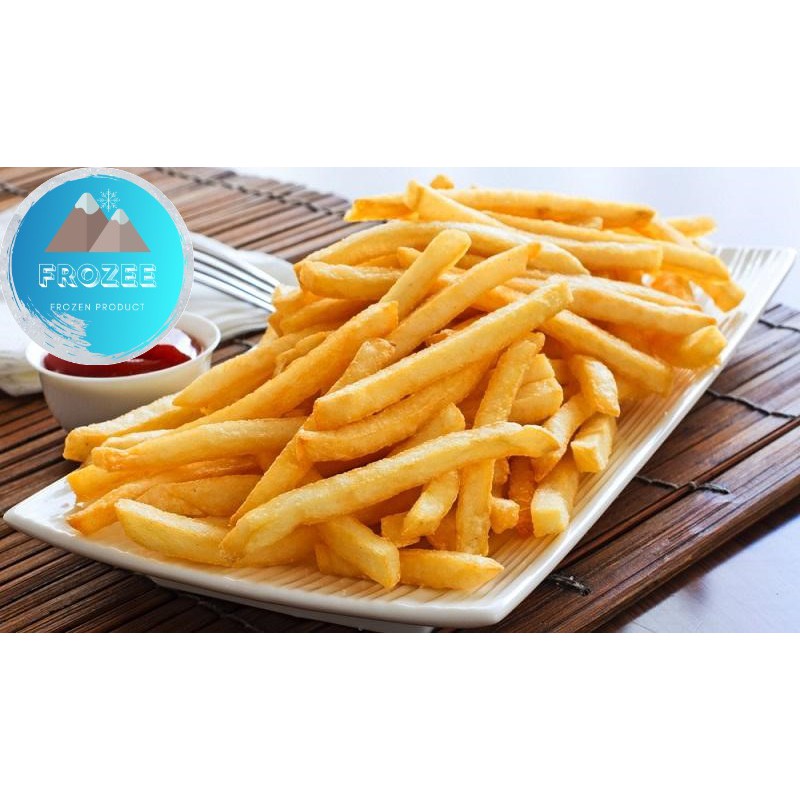 

French Fries Shoestring / Kentang Goreng Lurus (BUTTER COATED)