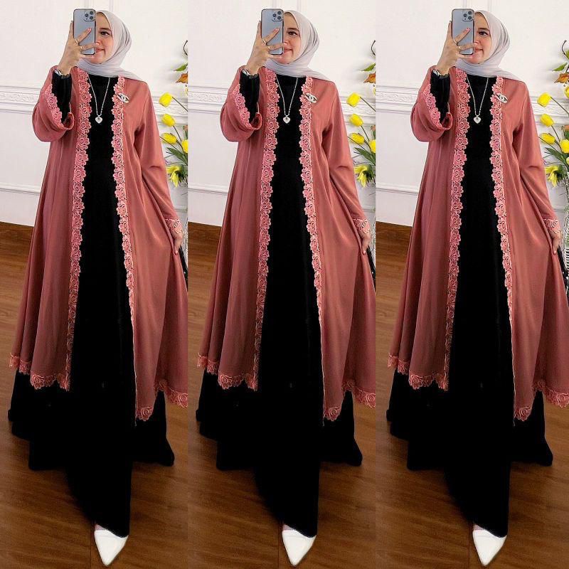 Naura Dress | Gamis 2in1