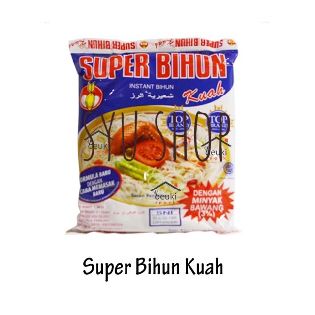 

Super bihun kuah bihun instan 51 gr