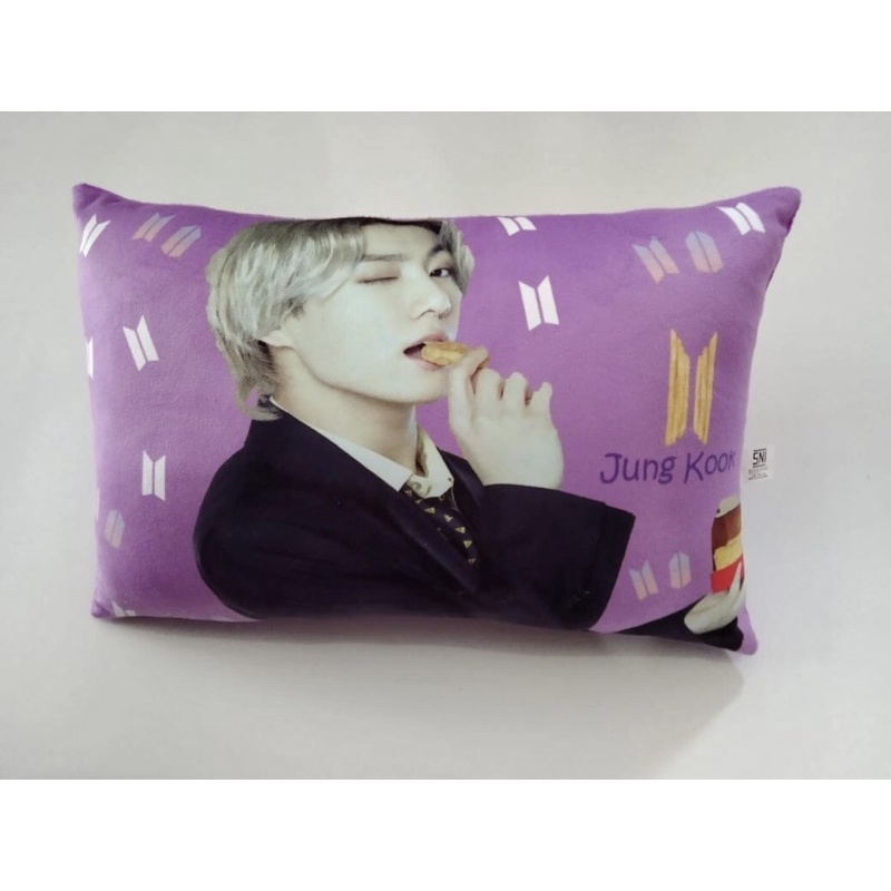 Bantal Jungkook The Best Meal BT21 BTS Merchandise