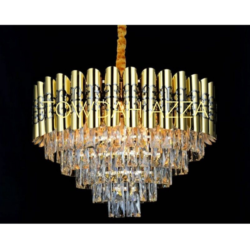 Lampu Hias Kristal Crome/Lampu Gantung Kristal Modern