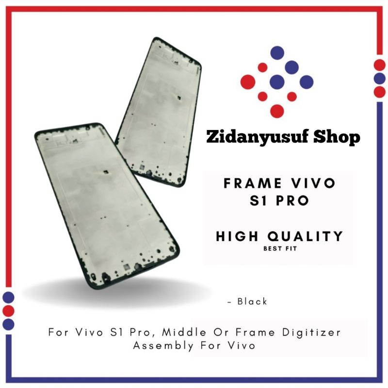 FRAME LCD TULANG LCD VIVO S1 PRO TATAKAN DUDUKAN LCD ORIGINAL