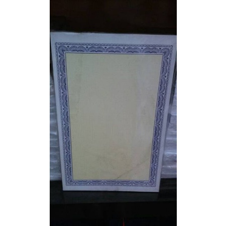 

Blangko Piagam Siap Print F4