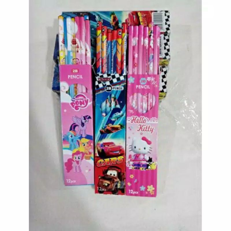 

SATU PACK PENSIL 2B MOTIF KARAKTER
