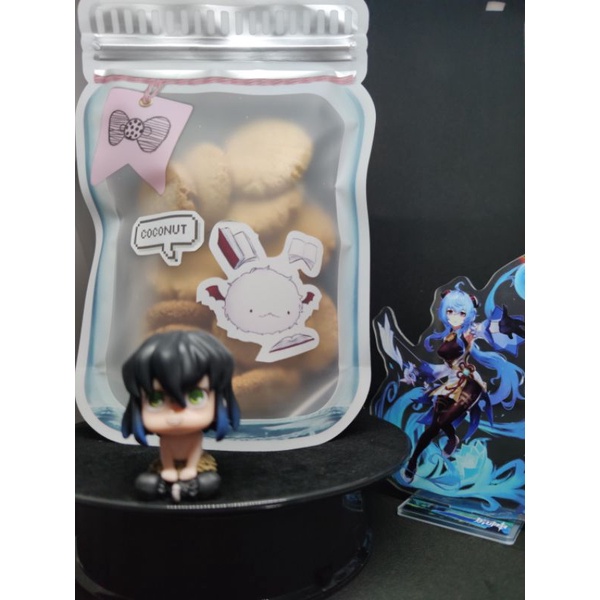 

Ganyu and Inosuke Coconut Cookies!✨ Anime Cookies