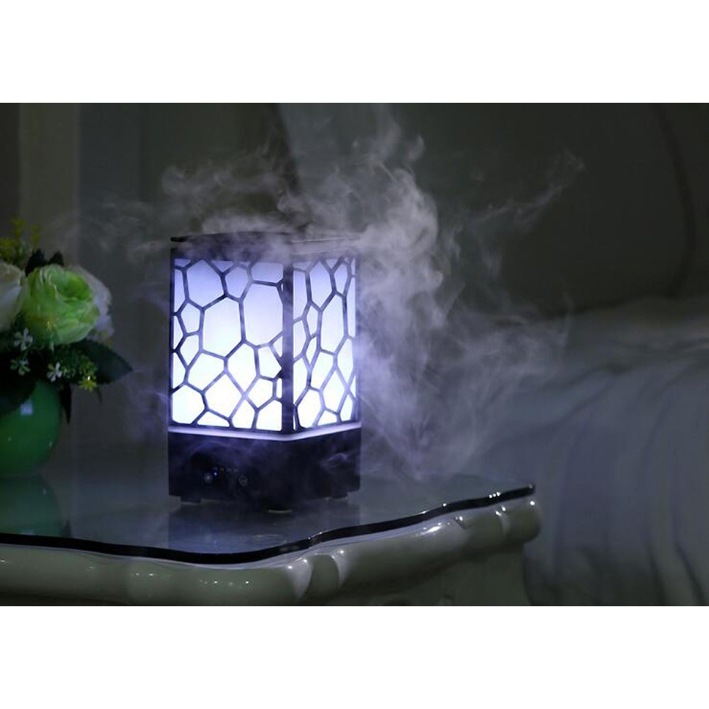 Humidifier Water Cube Oil Diffuser Ultrasonic 7 Colors LED -200ML