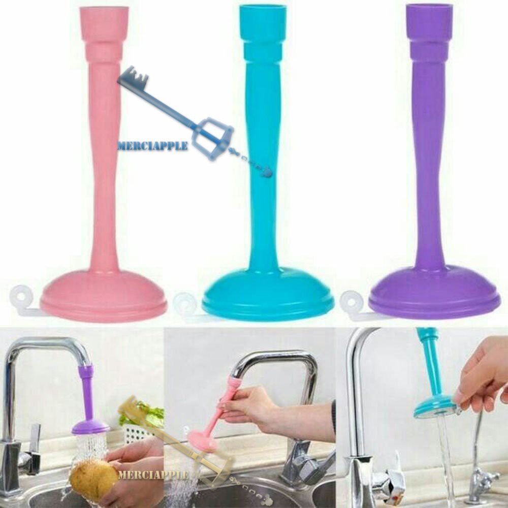 Sambungan Kran Air Wastafel Elastis Shower Keran Tambahan
