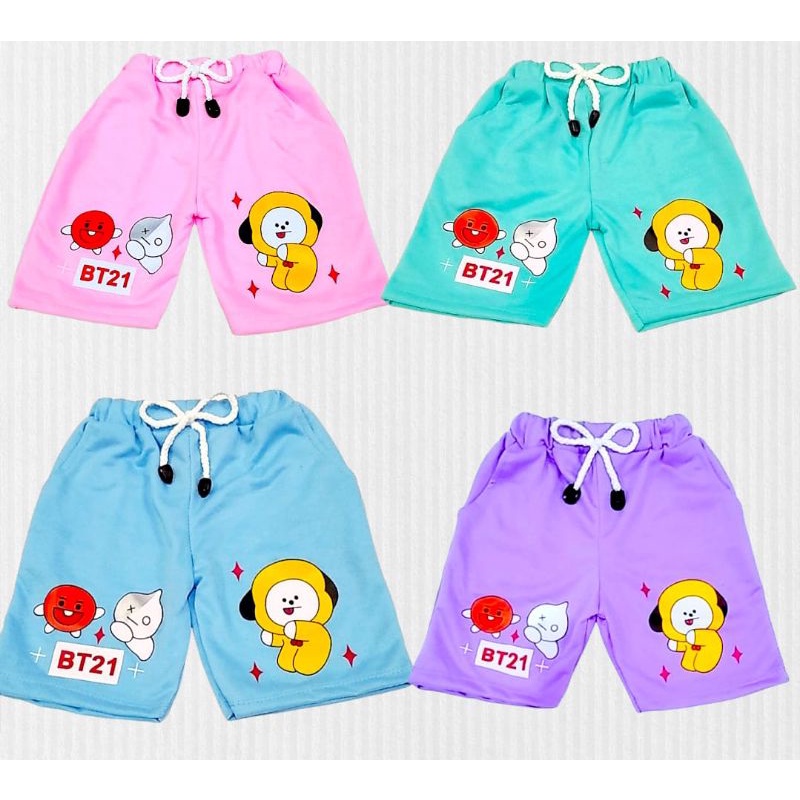 CELANA PENDEK ANAK PEREMPUAN / CELANA SANTAI ANAK PEREMPUAN/ CELANA HARIAN ANAK ANAK / CELANA ANAK /