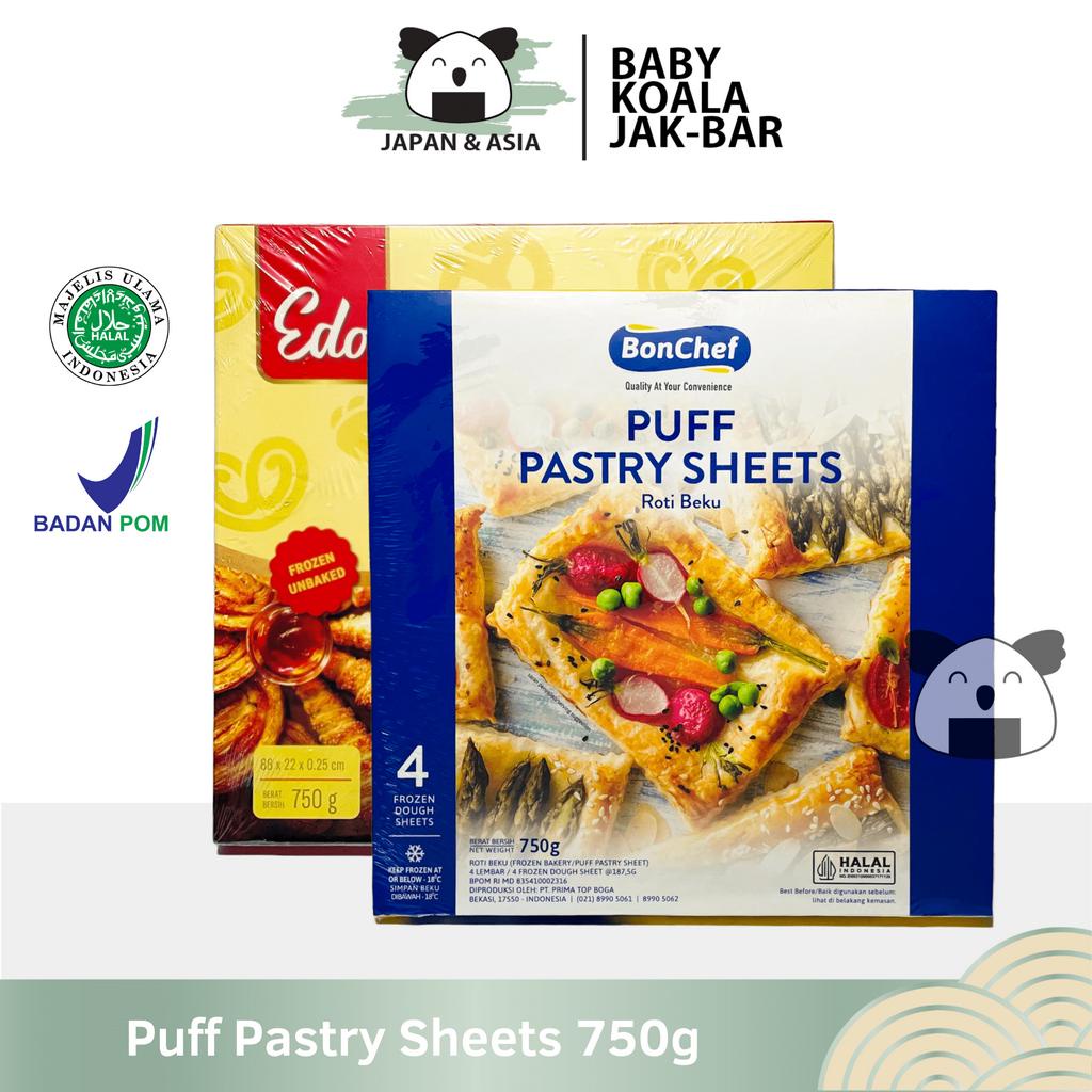 

PUFF PASTRY Croffle Sheet EDO & BONCHEF 750 g Halal | Kulit Zuppa Soup...