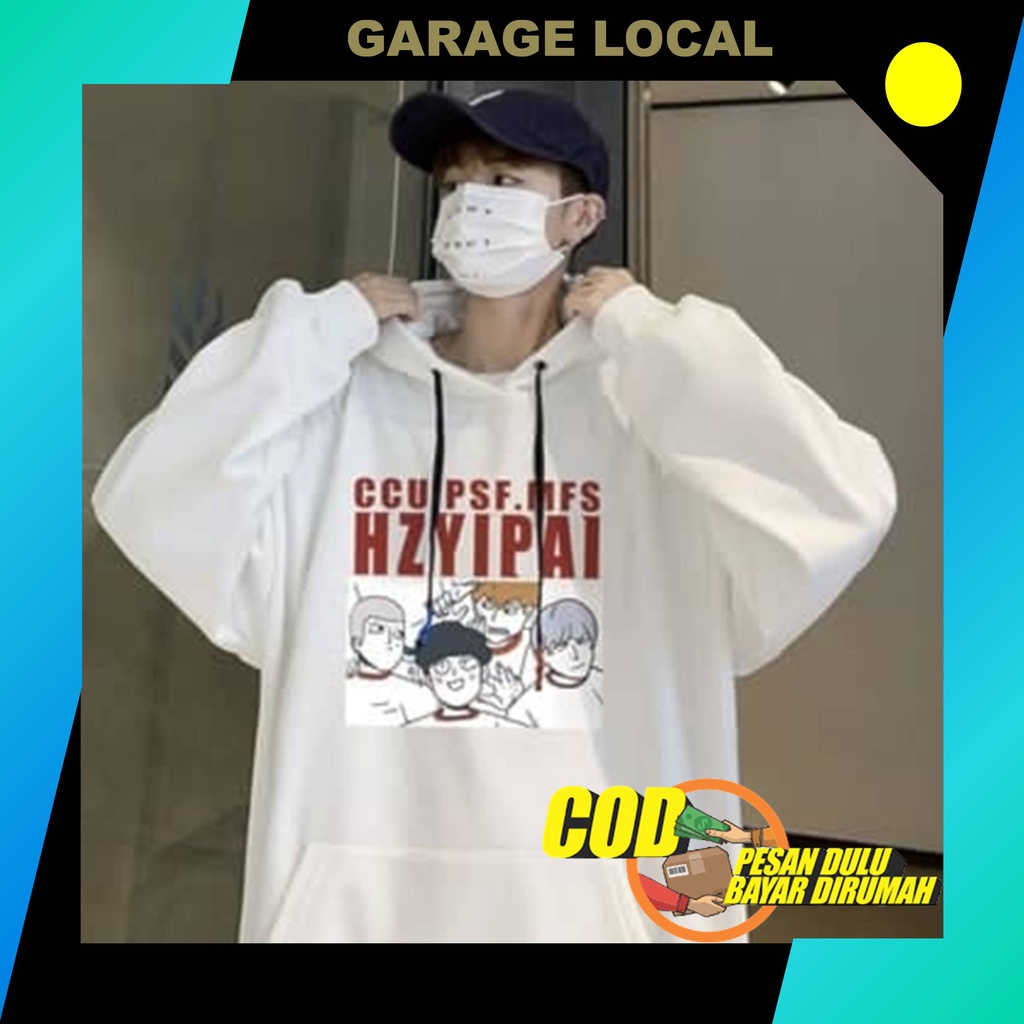 Sweter Hodie Oversize Putih Pria Korean Style Sweeter Hodie Distro Keren Laki Laki Hoddie Hody Cowok