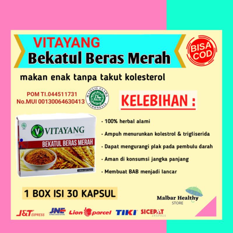 

Vitayang Bekatul Beras Merah Solusi atasi Kolesterol, Trigliserida Penyebab Stroke/Jantung Koroner