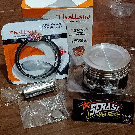 PISTON KIT SEHER THALLAND HONDA KARISMA / SUPRA X125-1