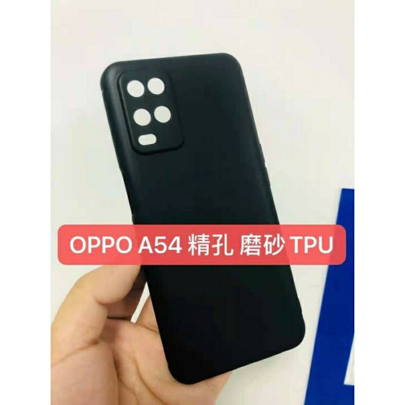 Oppo A74 A54 A53 A33 A92 A52 Softcase Premium Macaron Cover Soft Case Silikon Black