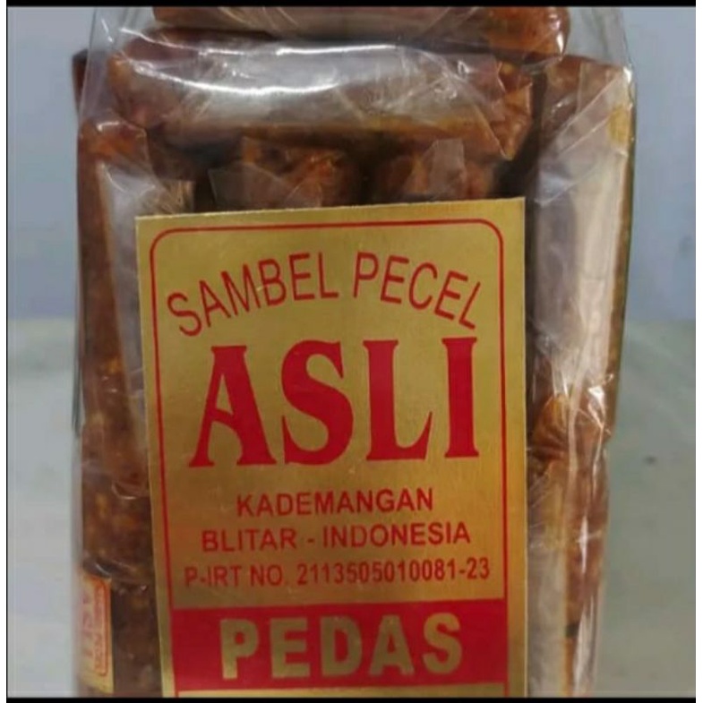 

Sambel Pecel Asli Khas Blitar 400 gram