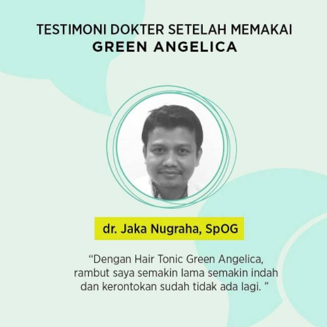 Green Angelica Combo 2 paket perawatan rambut berhijab anti rontok dan lepek teruji cepat & halal