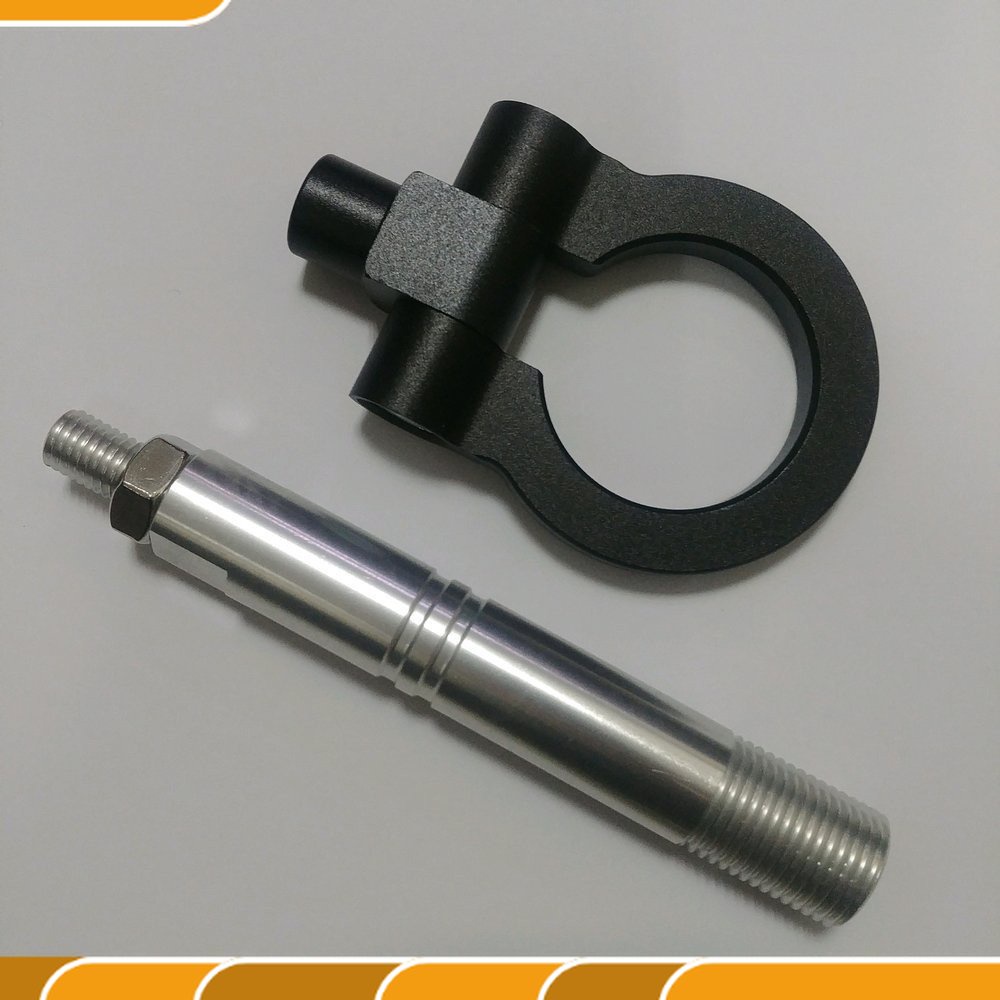 towing hook depan derek mobil TOYOTA avanza / XENIA / luxio /rush / TERIOS warna HITAM MERAH SILVER 