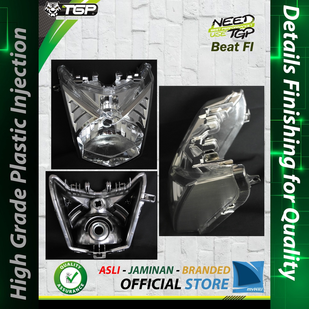 Reflektor / Lampu Depan Honda Beat FI - Rumah Saja - Front Lamp Housing Only TGP