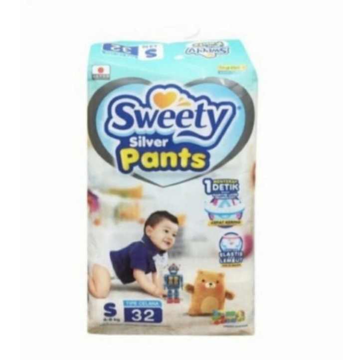 Pampers/Diapers Sweety Silver Pants S32