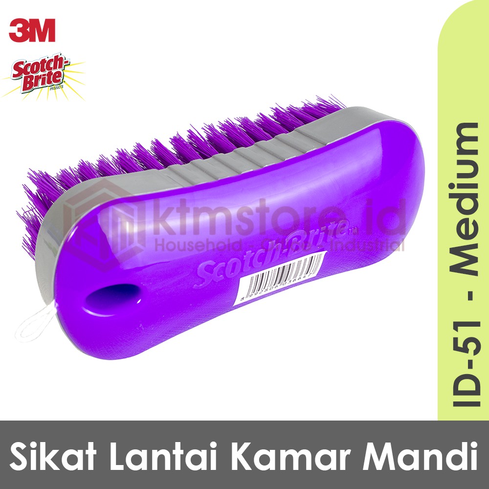 Ktmstore 3M Scotch Brite Sikat Lantai Medium / Sikat Medium ID-51