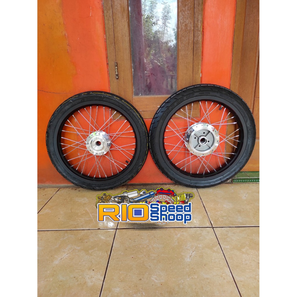 Velg Jari Jari Rx King Ring 18 Tapak Lebar Sepaket Plus Ban