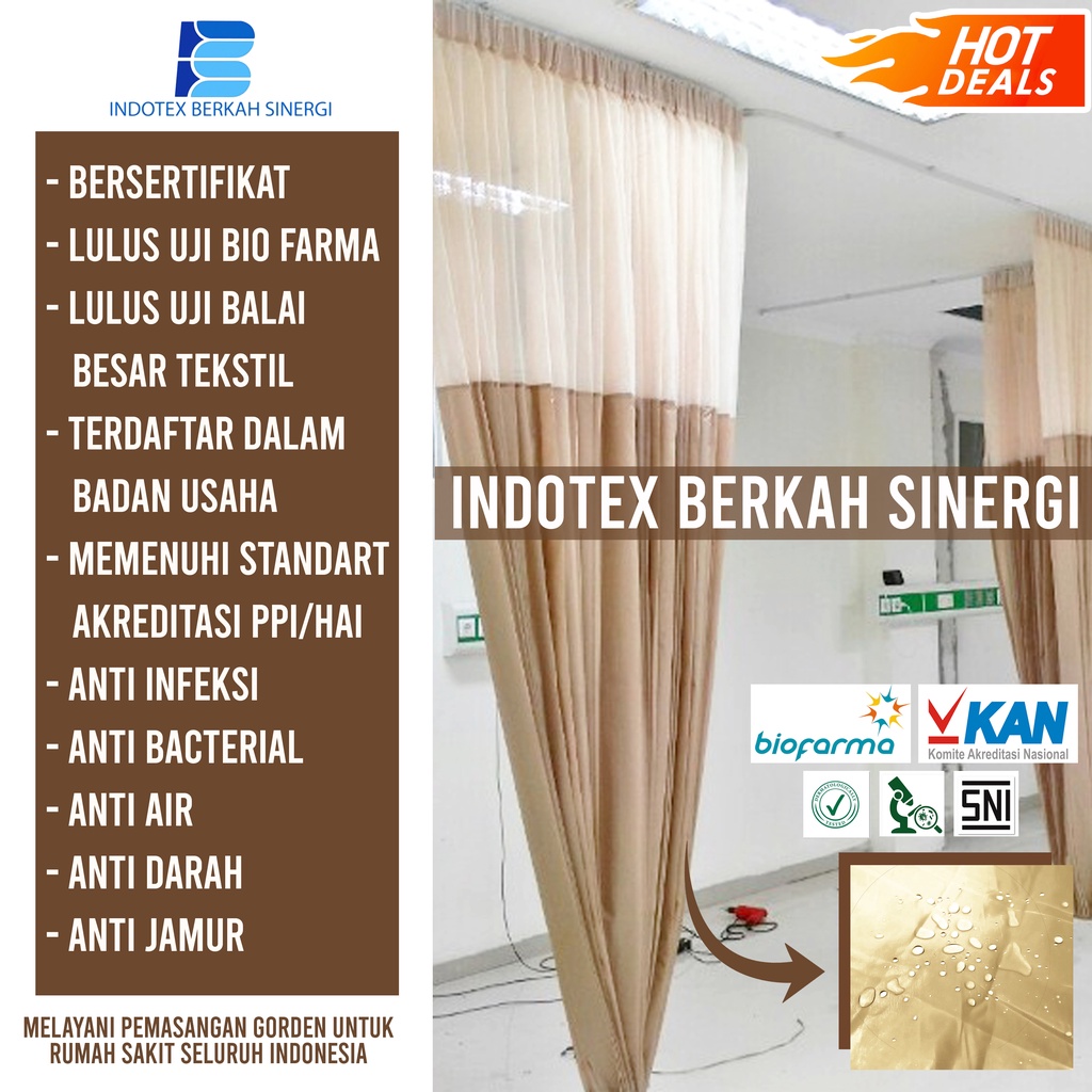 GORDEN RUMAH SAKIT | SEKAT | KLINIK | SPA | SALON | TIRAI RUMAH SAKIT  / KELAMBU BRSALINA / TIRAI, T