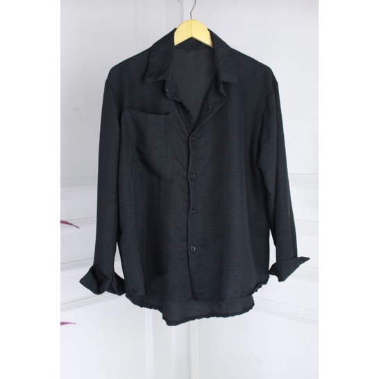 Atasan kemeja wanita/kemeja wanita/kemeja crinkle/baju kemeja wanita