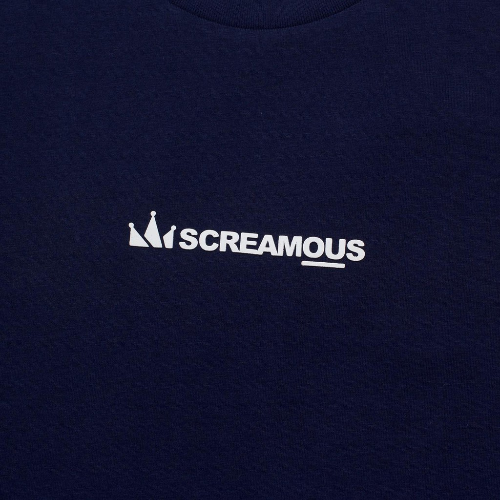 KAOS SCREAMOUS SIGNATURE LEGEND TINY ON WHITE