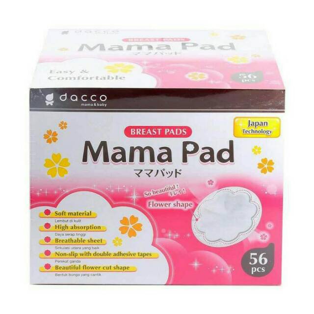 Dacco Mama pad isi 56 mamapad breast pad breastpad penyerap asi