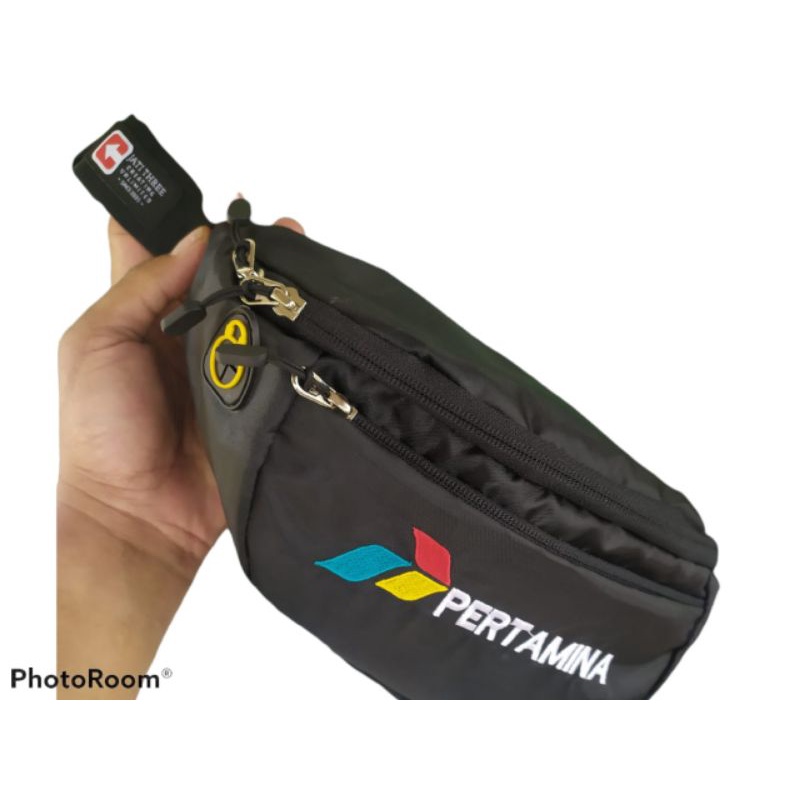 Tas Pinggang SPBU PERTAMINA / Waistbag Spbu Pertamina