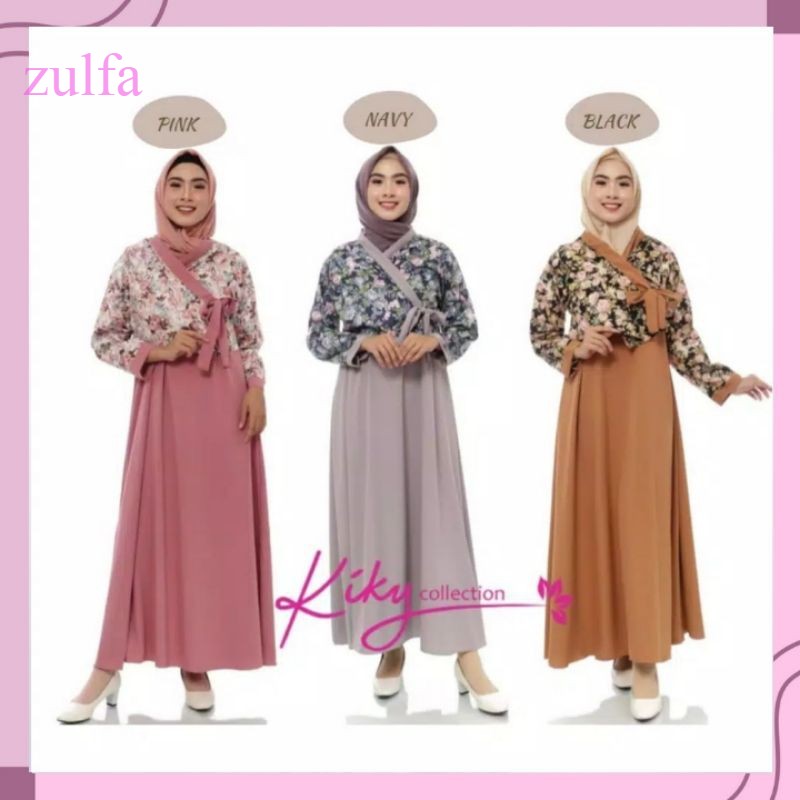 COD- Gamis Remaja Hana Hanbok Muslimah Ala Korea Katun Jepang Original Chocorose KIKY COLLECTION