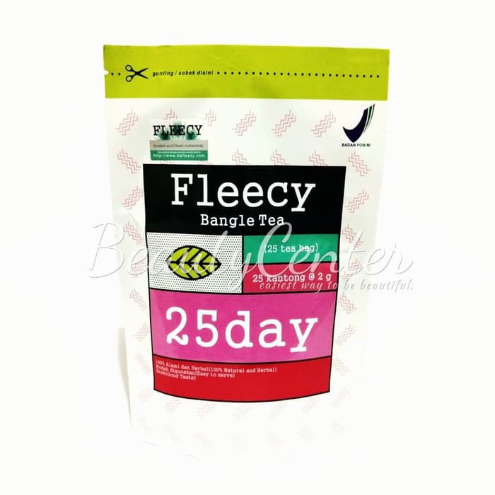 

Fleecy Bangle Tea / 25 tea bag / Teh Pelangsing / Original 100%