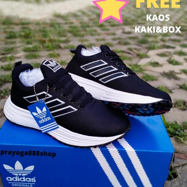 Menarik.. SEPATU SEKOLAH ANAK LAKI LAKI PEREMPUAN HITAM PUTIH ORIGINAL TERBARU TERLARIS MURAH SEPATU