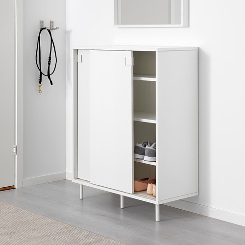 Kabinet/tempat sepatu &amp; sendal,  rak sepatu, lemari sepatu, putih, 80x102 cm