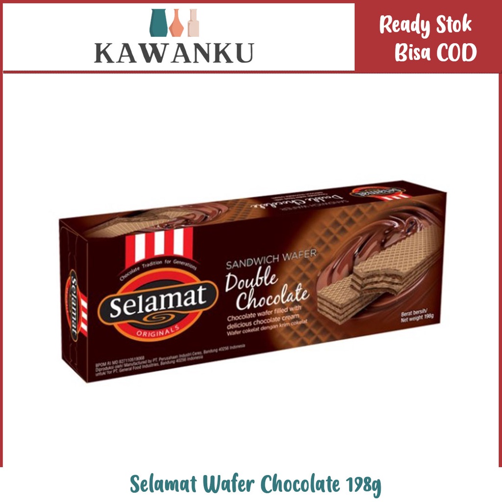 

Selamat Wafer Chocolate 198g