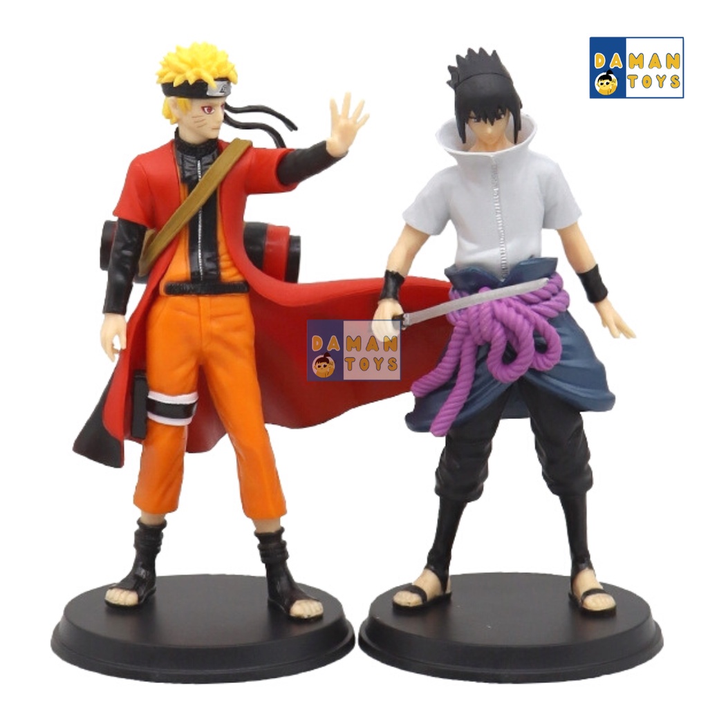 Action Figure Anime Hachimon Tonkou Might Guy Uzumaki Naruto Sage Sasuke Pajangan Koleksi