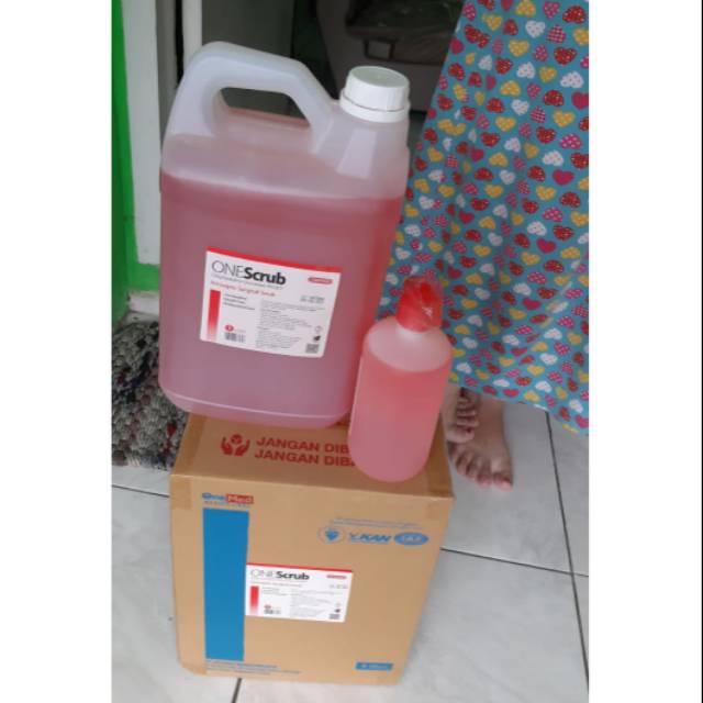 One Scrub 5L antiseptik handsanitizer handrub one med