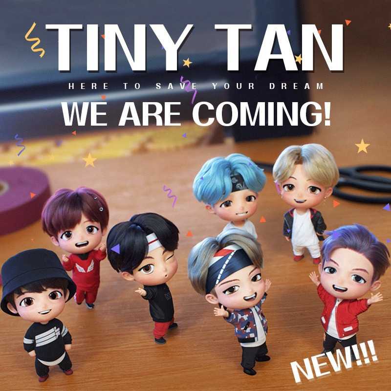 1set 7pcs Figure BTS Semua Personil || Mainan Anak Tiny Tan BTS Children Toy Miniatur Pajangan Koleksi Barang Unik Murah Lucu - ZNM47