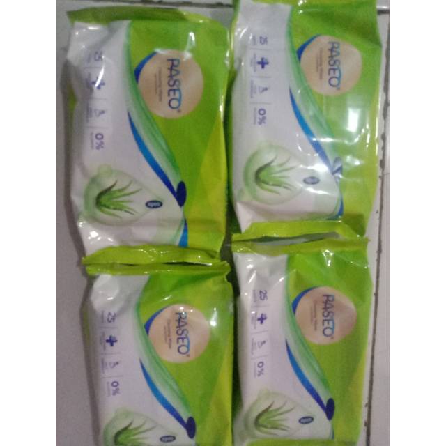 PASEO ANTI BACTERIAL 25 SHEETS/ SUPER HEMAT