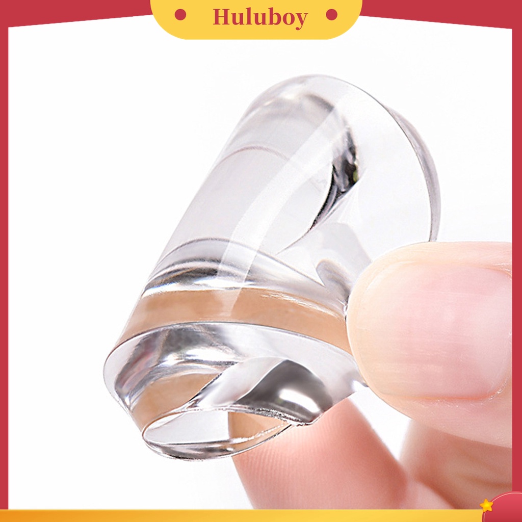 Huluboy Huluboy♡ Stempel Jelly Silikon Transparan Bentuk Catur Untuk Manicure