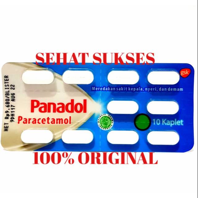 PANADOL BIRU - MEREDAKAN DEMAM DAN SAKIT KEPALA