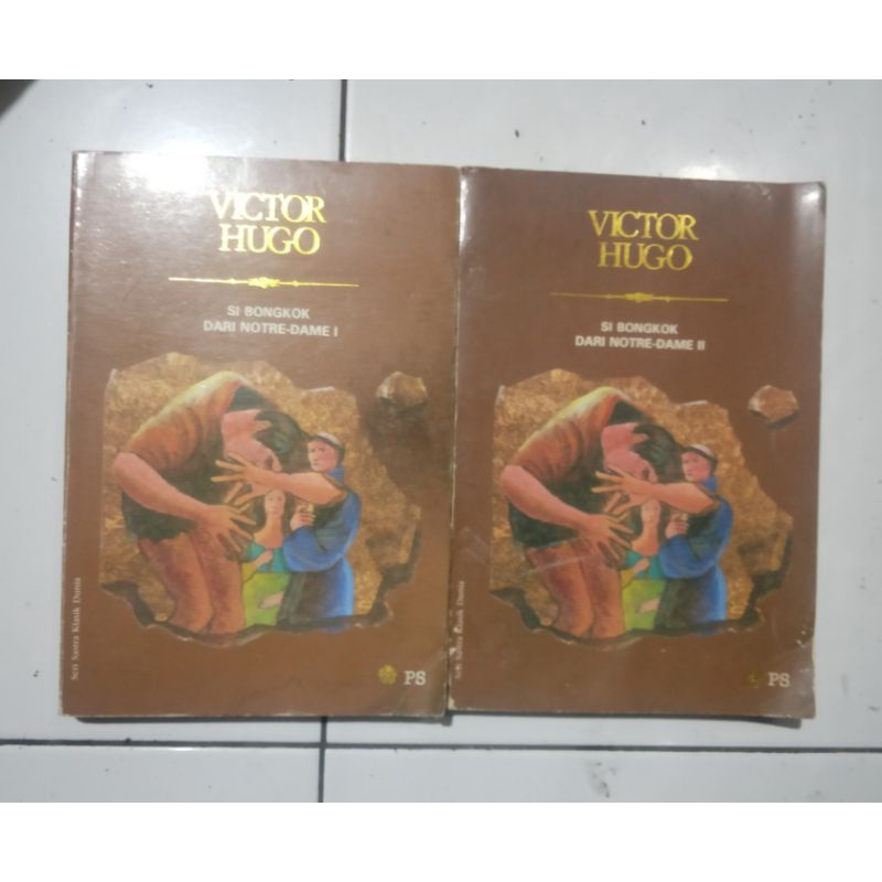 Si Bongkok Dari Notre Fame Jilid 1&2 Victor Hugo Original